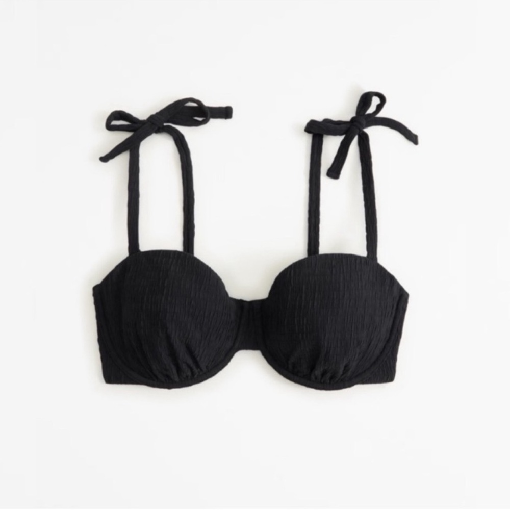 curve love tie-strap high waist cheeky bikini